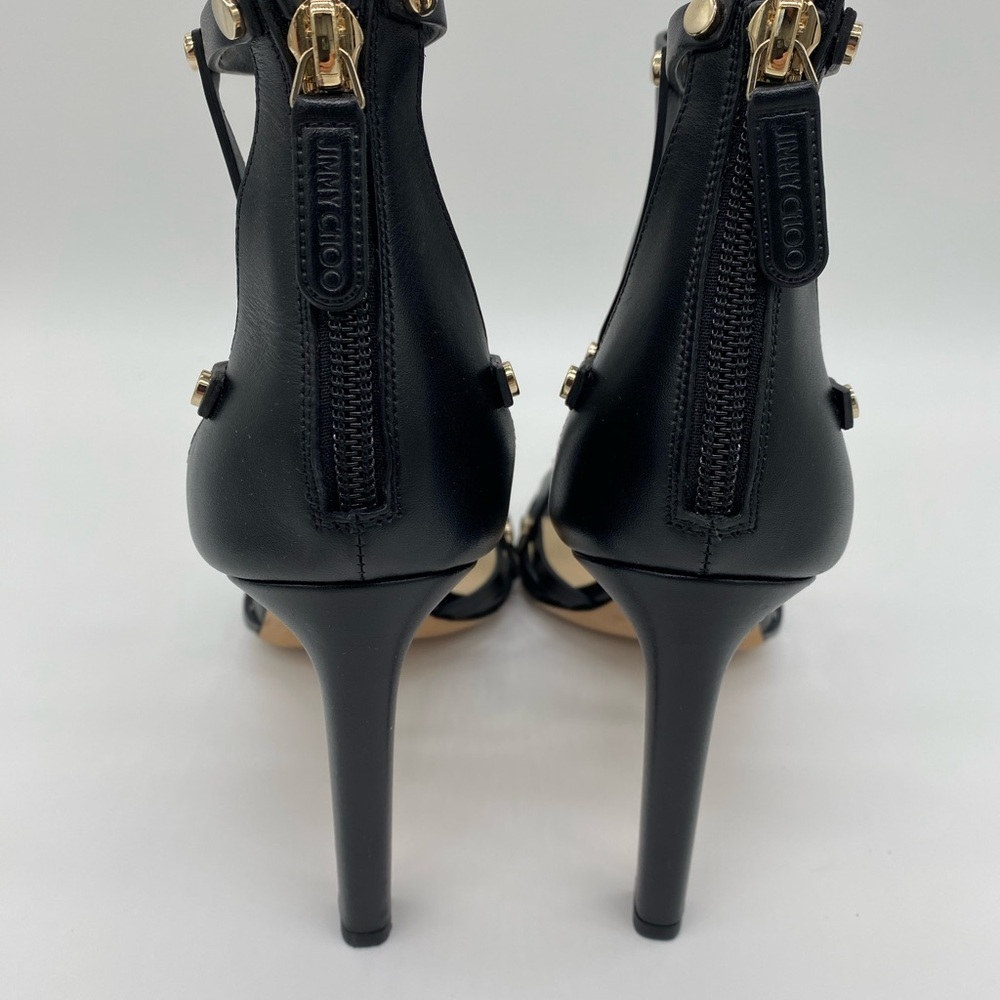 Jimmy Choo‎ Tina Studded Cage Sandals EU 38 - Picture 4 of 9